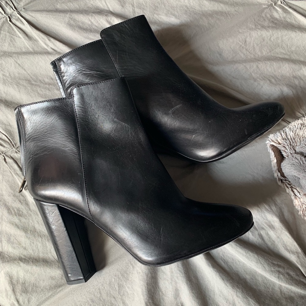 J Crew Leather booties